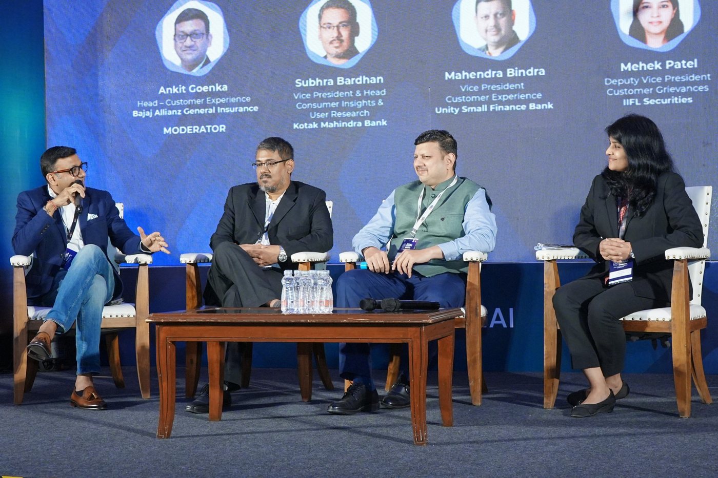Senior BFSI leaders seated in the summit audience
