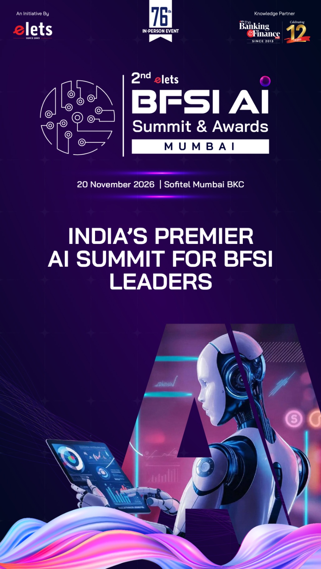 2nd Elets BFSI AI & Analytics Summit 2026, The LaLit Mumbai