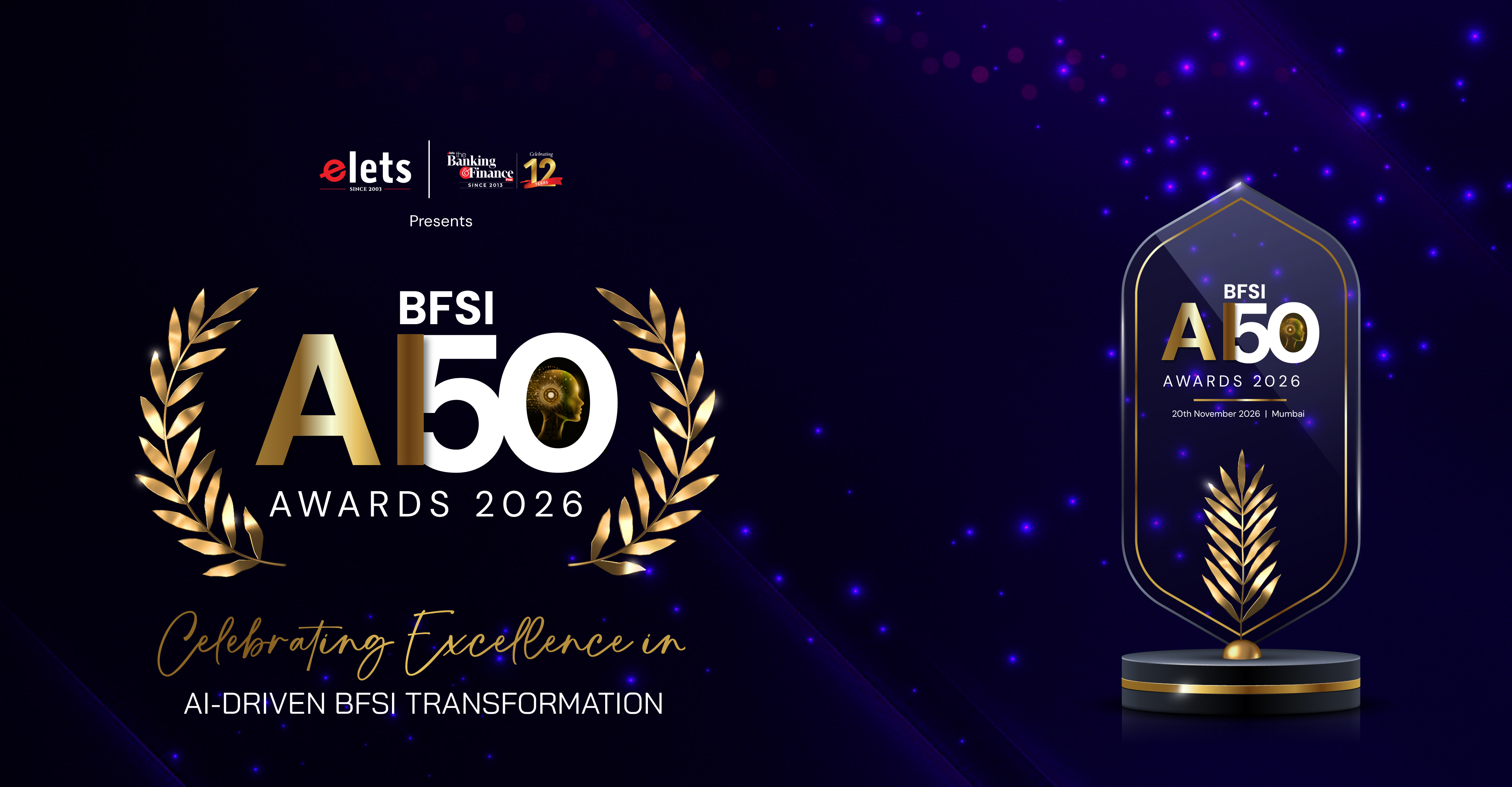 2nd Elets BFSI AI Summit & Awards 2026 · 20 November 2026 · Sofitel Mumbai BKC