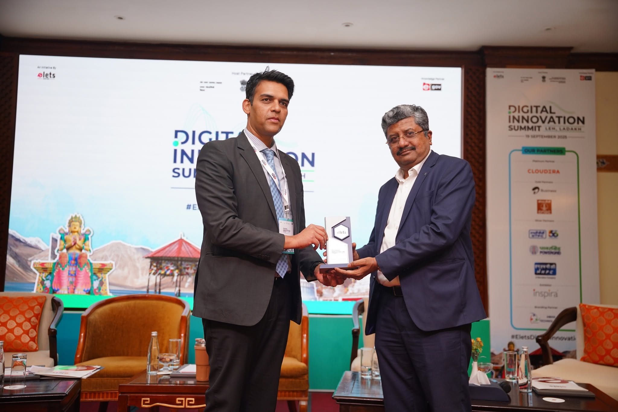 Recognition ceremony at the Digital Innovation Summit, Leh
