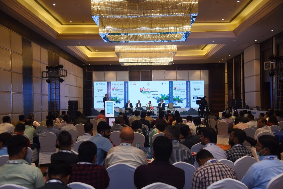 Panel discussion at an Elets summit