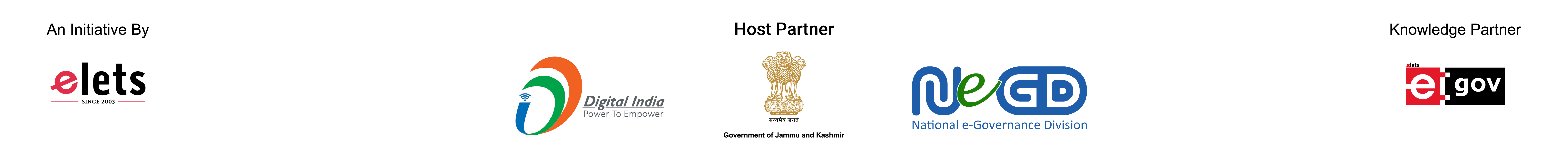An initiative by Elets Technomedia and Digital India. Host Partner: Digital J&K, Government of Jammu and Kashmir. Knowledge Partner: eGov.