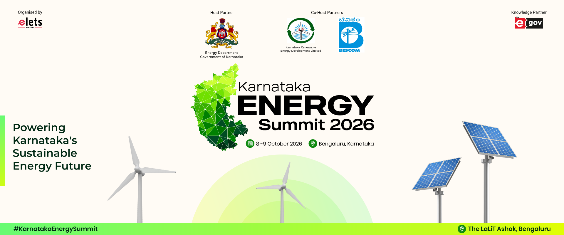 Karnataka Energy Summit Banner