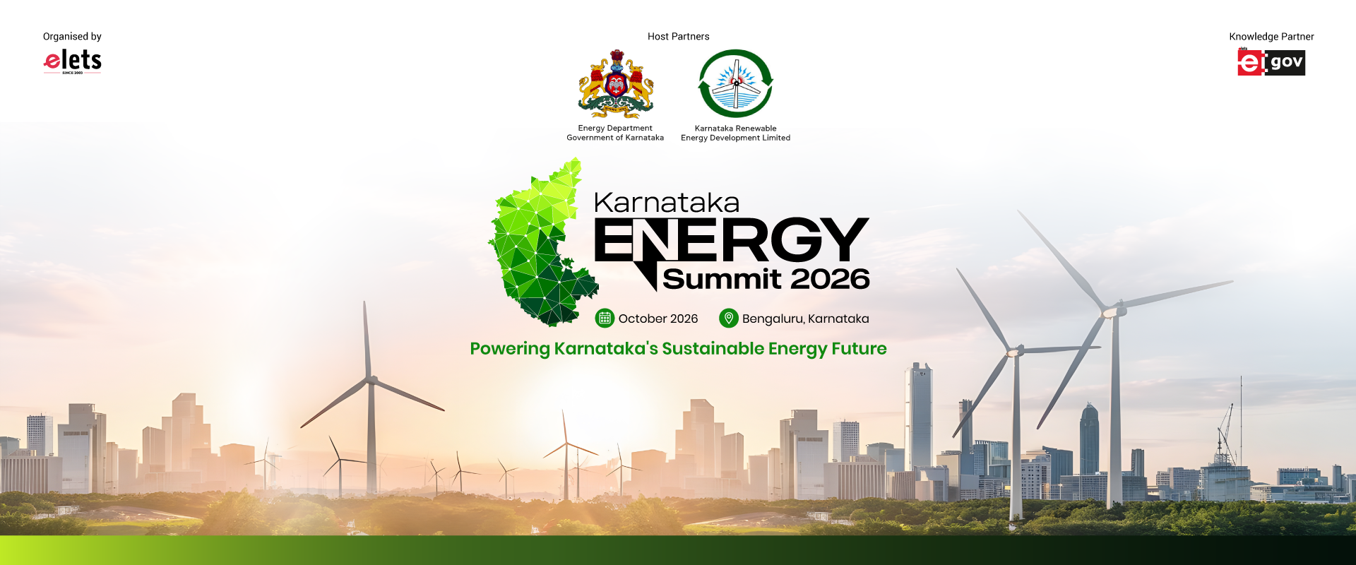 Karnataka Energy Summit Banner