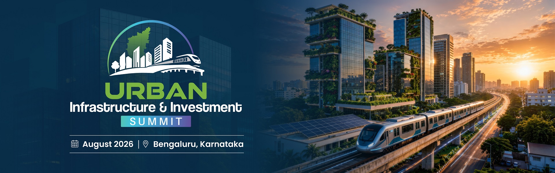 9th Urban Infrastructure & Investment Summit — Karnataka · August 2026 · Bengaluru